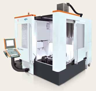RTT 5-Axis simultaneous 700 600 500-65 / 120 n x 360 5-Axis simultaneous Spindle Spindle type Max. rotations min -1 Max.