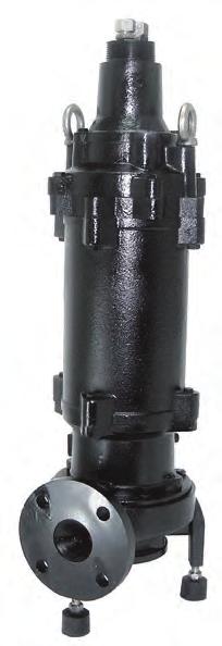 DRK-G series Grinder Pump Submersible grinder pump for effective solidshandling Chrome steel cutter impeller and hardened grinder plate for optimal shredding of solids Solids are reduced into a fine