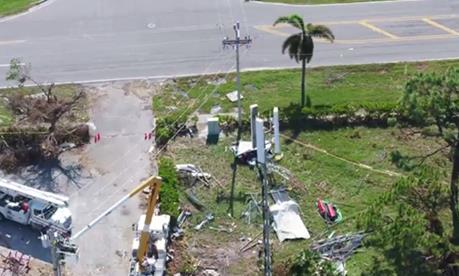 Hurricane Irma - Damage Evaluation Marco Island, Florida