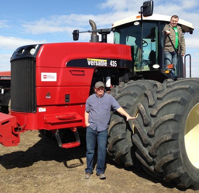 Canadian Farming: sustainability in action My wife and our two sons Matthew and Sean farm with us.