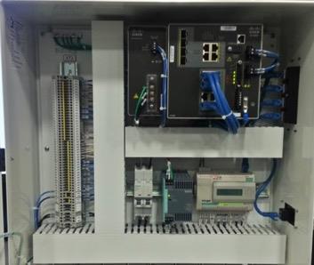 Machines with imbedded network switch, security and MTConnect Agent Business Outcomes 300%
