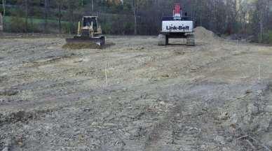Keyway and embankment construction Location of select material for