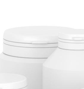 CONTAINERS A most versatile range of containers, widely recognised in the pharma and VMS markets.