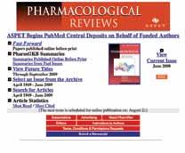 Pharmacological Reviews (PharmRev) is published March, June, September, and December. Print and online issues close 30 working days before the issue month. adnet@faseb.