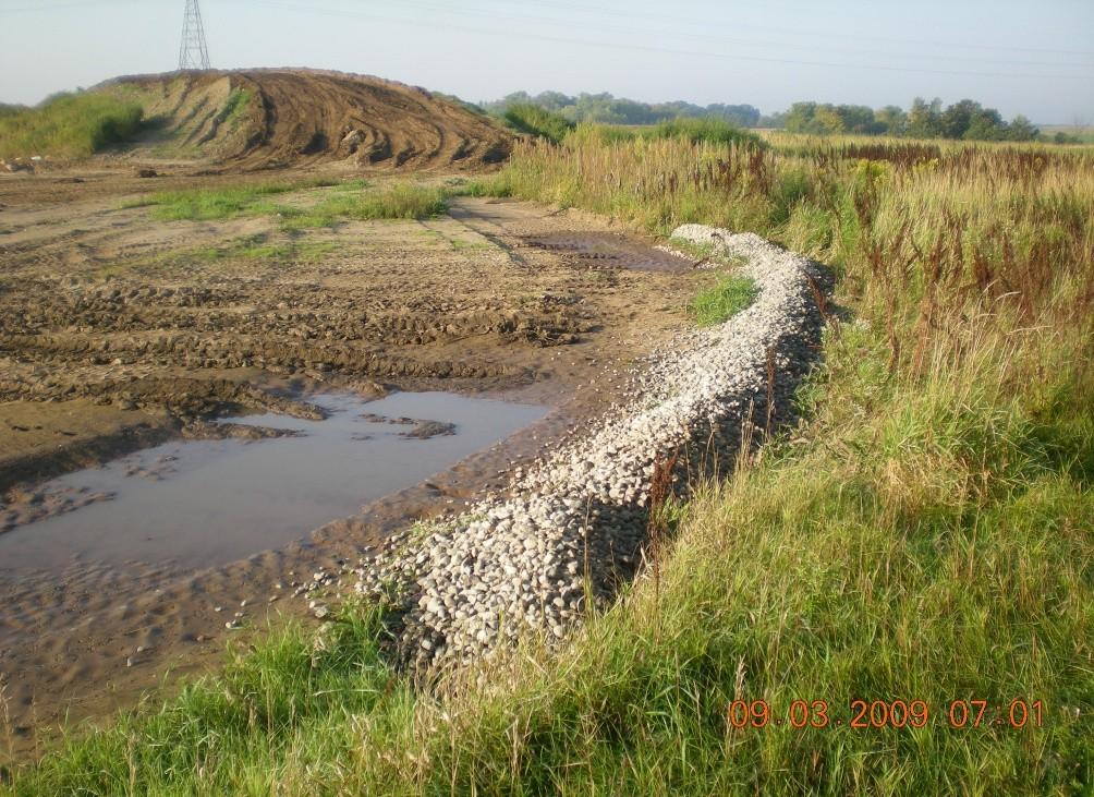 Sediment is the main concern when dewatering, however, if other pollutants exist, alternative BMPs must be applied.