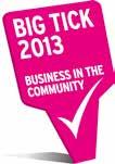 responsibility BITC Big Tick in Dairy Crest Rural Action category at regional stage of
