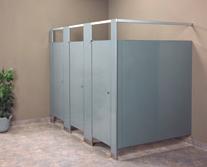 and walls. This configuration is ideal for high abuse areas and installations that require extra durability.