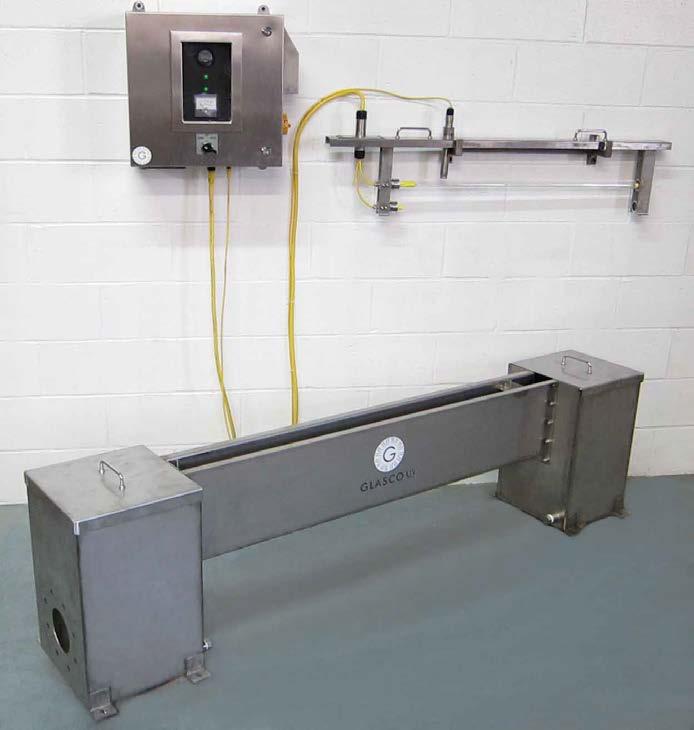 GLOW Horizontal Low Flow Up to 1+ MGD Stainless steel channel or can be embedded into