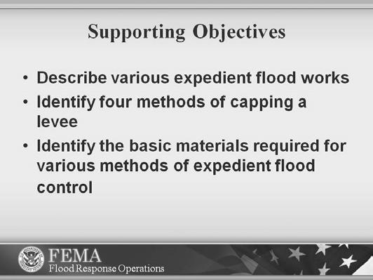 Selecting the proper flood response technique is essential to the success of the