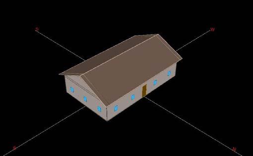 **** and **** 2 Retrofit Options Cost Analysis Evaluation of Criteria Conclusions Recommendations Description of Existing House This section describes the model house created in equest.