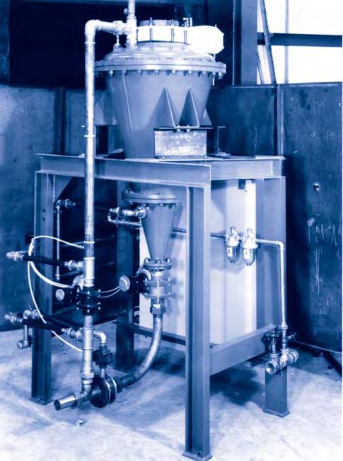 Conveying : The pulse pump was developed as an efficient solution to the problems of pneumatically conveying cohesive powders.