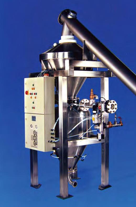 Conveying : Pulse Flow or Dune Flow conveying is used to convey regular granular products that need to be handled gently.