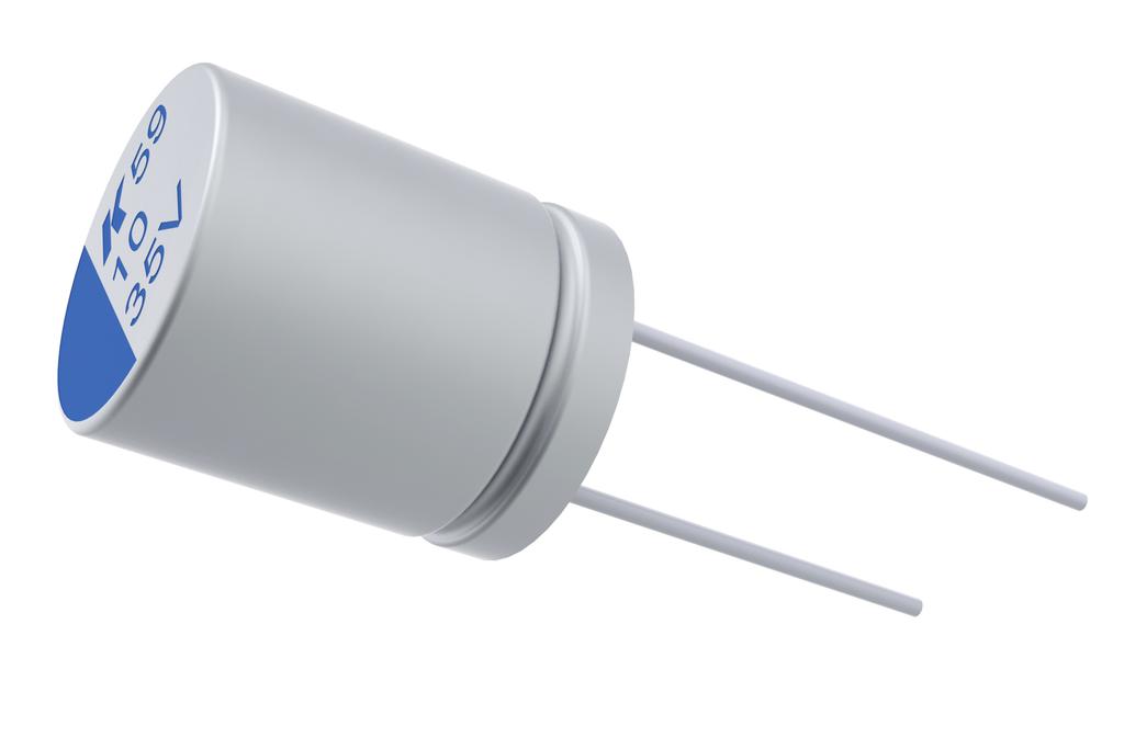 Single-Ended Conductive Polymer Aluminum Solid Electrolytic Capacitors Overview Applications KEMET s A759 Single-Ended Conductive Polymer Aluminum Solid Electrolytic Capacitors offer longer life and