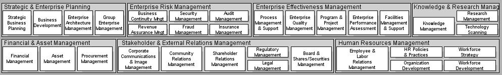 2 Assessment Scope 2.1 Business Process Framework 2 Scope Figure 2.