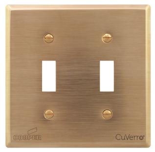 Specification Grade Wallplates Standard Size Toggle, Single & Duplex Receptacle, Decorator, Blank Box-Mounted 9372CUR Specification Grade Wallplates Features Touch surfaces constructed of EPA