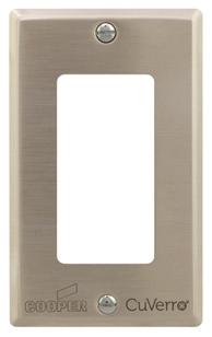 9% of bacteria* within 2 hours CuVerro antimicrobial copper alloy helps inhibit buildup and growth of bacteria* within 2 hours of exposure between routine cleaning and sanitizing steps Wallplates