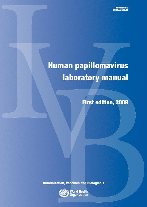 Calibration of Secondary Standards for HPV assays Chapter 9 http://www.who.