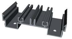 40 814-0303 814-0304 Ridge part 704-0001 Eaves part Base for the fixation of the lowest row of module supporting profiles For the
