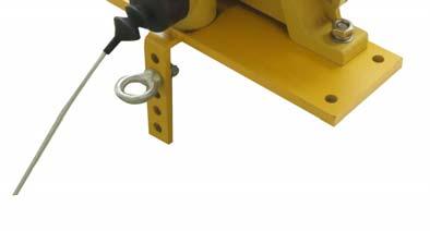 through the belt carcass. Belt damage detectors are mounted in pairs positioned on both sides of the moving conveyor belt.