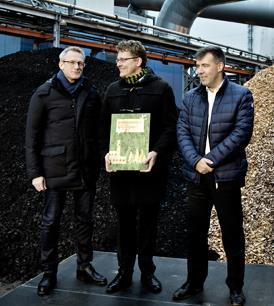 Industry agreement to ensure sustainable biomass CHP plants recognise sustainability Preference for EU-wide criteria Industry agreement adopted to ensure sustainability of wood pellets and chips