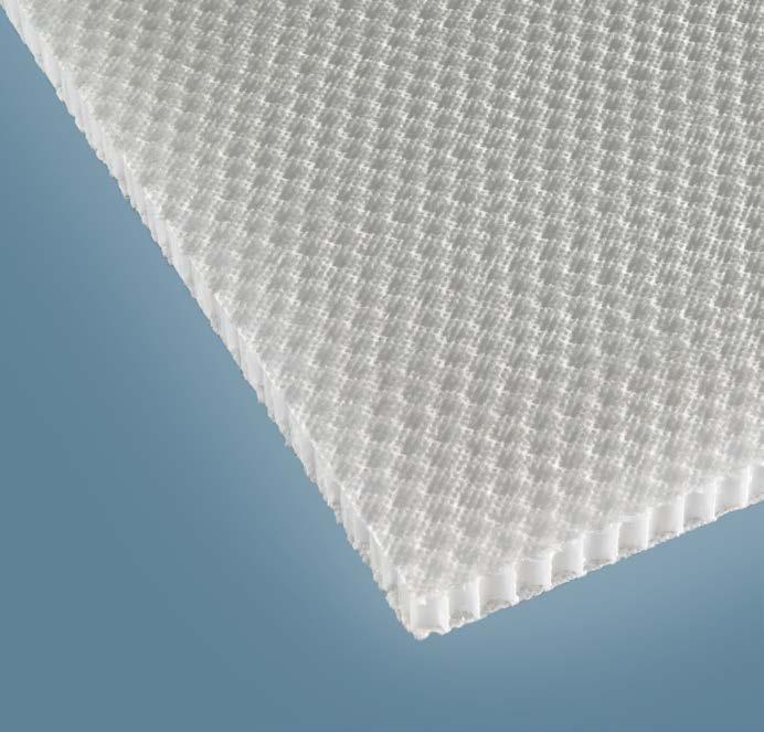 Honeycomb Cores Choose the Performance for your Application PN1 PK2 PCGA and PAMG A light, cost-effective polypropylene core preferred throughout the world in marine applications.