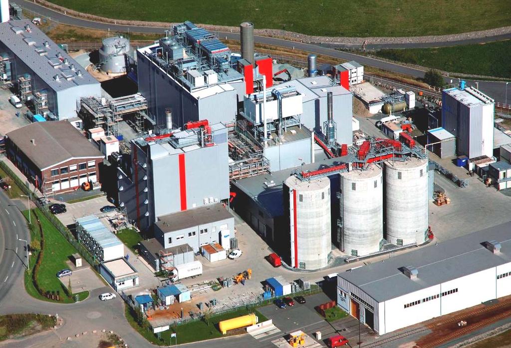 Beta-Plant 45 MW thermal 68,000 t/a feedstock 18.0 mio.