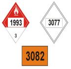 22 US HAZARDOUS MATERIAL INSTRUCTIONS FOR RAIL October 30, 2005 (3) in placard holders or securely attached to the rail car, trailer, or container (4) not damaged, faded - color should be similar to