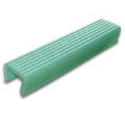 Supplied individually in various sizes. Comprises a cross linked, closed cell polyethyene foam.