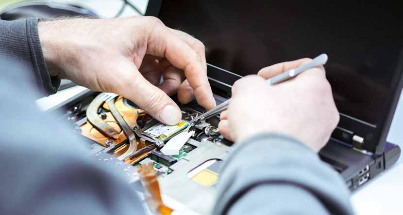 IT Repair Our customers are able to rely on a wide-range of repair services: Repair fast restoration by experienced professionals Field Service from relocation to network Logistics from pick-up to