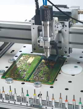 For professional drilling and routing of circuit boards, metal parts, plastic and front panels, we offer manually operated precision drilling machines.