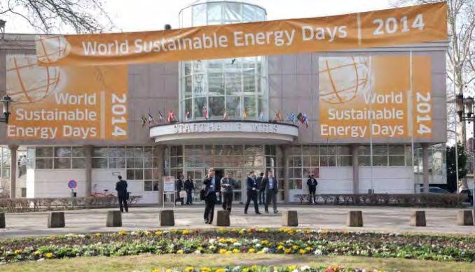 These were the World Sustainable Energy Days 2014!