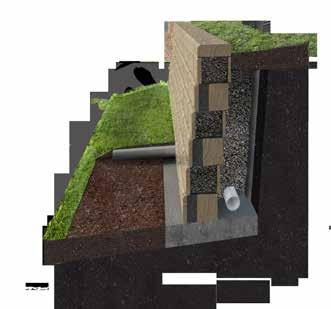 RETAINING WALL INSTALLATION GUIDE NO FINES CONCRETE Overview No Fines concrete is ideal for cut sites and boundaries, where the use of soil reinforcement and excavation of the backfill is impractical.