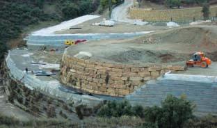 Marbella Hill, Spain project Retaining wall construction facilitates site development in difficult terrain Background Quality building sites near the coast in Marbella, Spain, and the surrounding