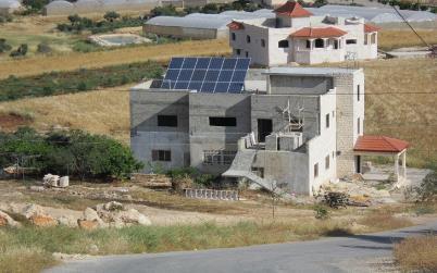installed (The Palestinian solar Initiative for domestic roof top PV