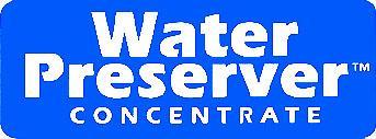 PRODUCT DESCRIPTION Water Preserver Concentrate is a liquid additive that disinfects, preserves, and extends the safe storage life of emergency drinking water.