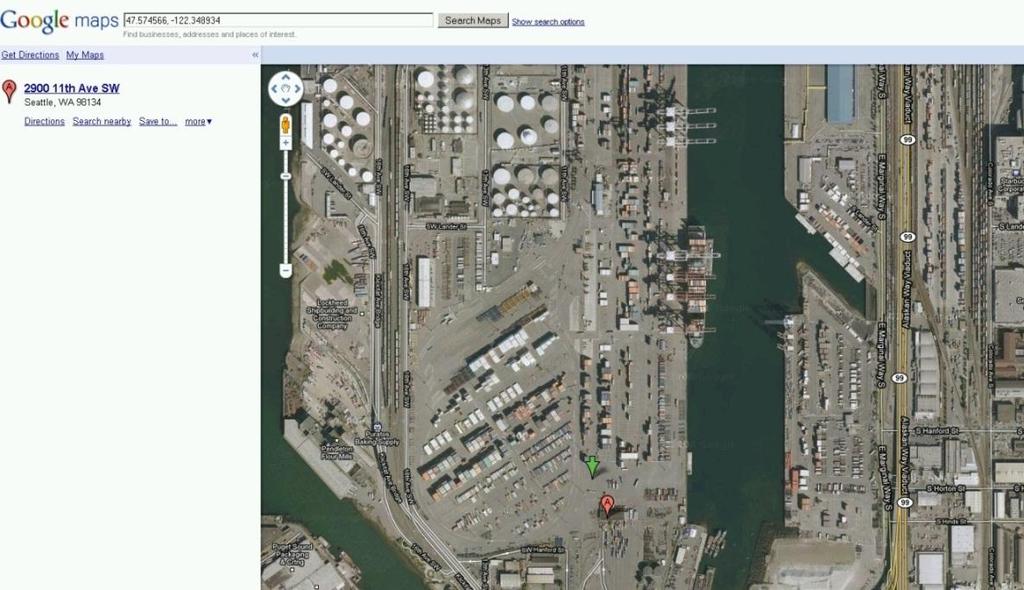 Figure 20. Verifying Facility location using Google Maps Source: Google Maps Figure 21.