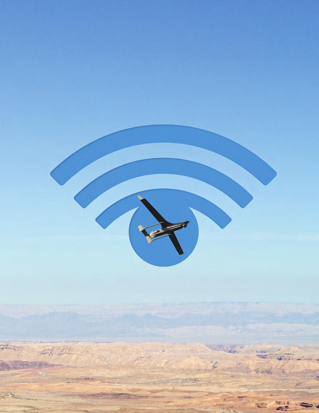 Real-time surveillance just got lighter The most important thing we build is trust AVIATOR UAV 200 Enhanced satcom connectivity