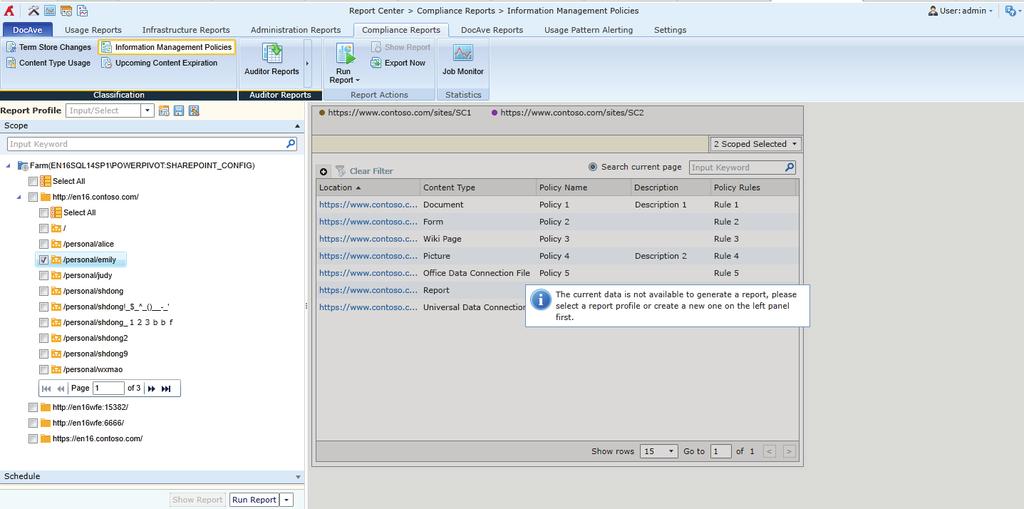of your SharePoint activities according to your business needs Email Notification - Email auditing reports to specified