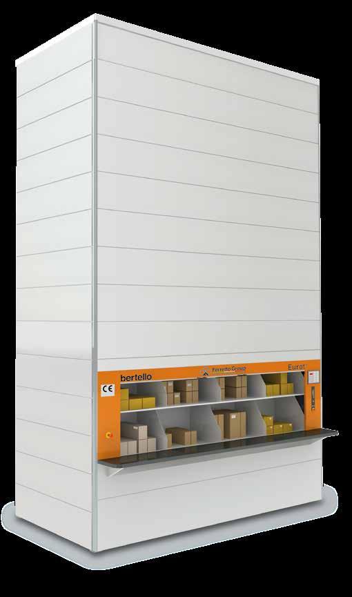 Rotating Storage and Filing Systems Eurot EUROT is a filing system with rotary shelves for the storage of documents or light material with small/ medium dimensions.