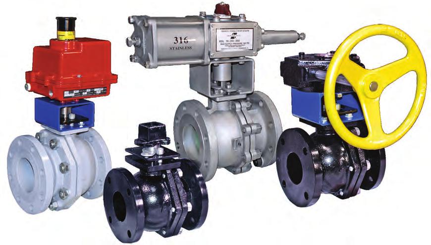 More Than Just a Valve American Valve offers a complete assortment of accessories for the 4000 series.