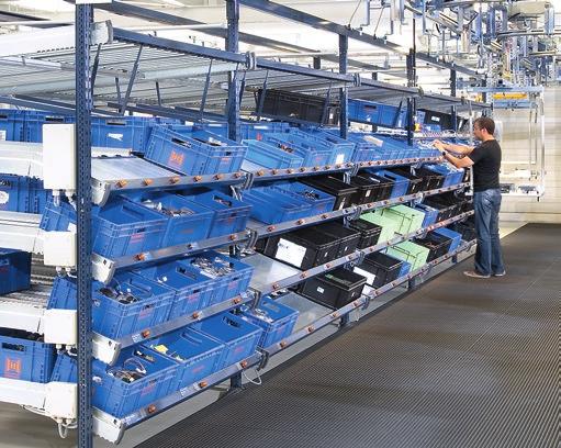 SYSTEM BITO CARTON LIVE STORAGE + + Suited for a wide range of products + + Improved picking performance and fast return on investment + + Compact, clearly organised storage + + Advanced ergonomics