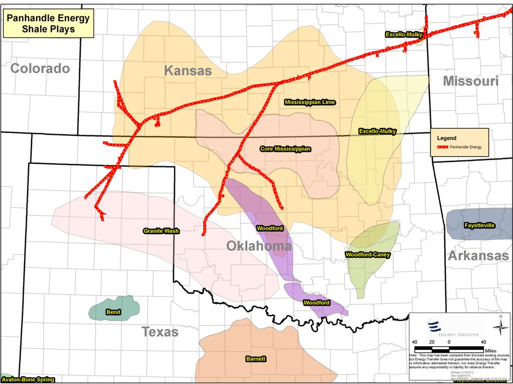Shale Plays Near Panhandle Mississippian Lime Core Mississippian Excello-