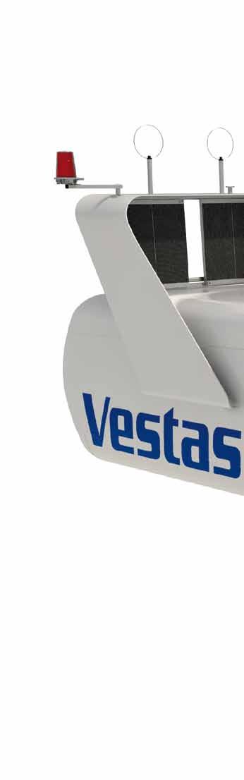 Industry-leading technology generates more energy Designed for high productivity To allow you to exploit the low-wind sites that you had to ignore until now, Vestas took on the huge technical