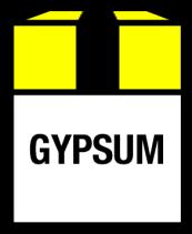 Gypsum cardboard container or yellow bags with a Gypsum waste label (supplied by the Waste team).