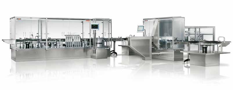 IMA Life offers the complete processing solutions from vial washer freeze dryer and unloading systems.