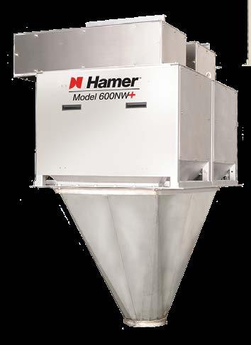 Hamer Model 600NW+ Belt Feed Our proprietary side slide-out belt feed