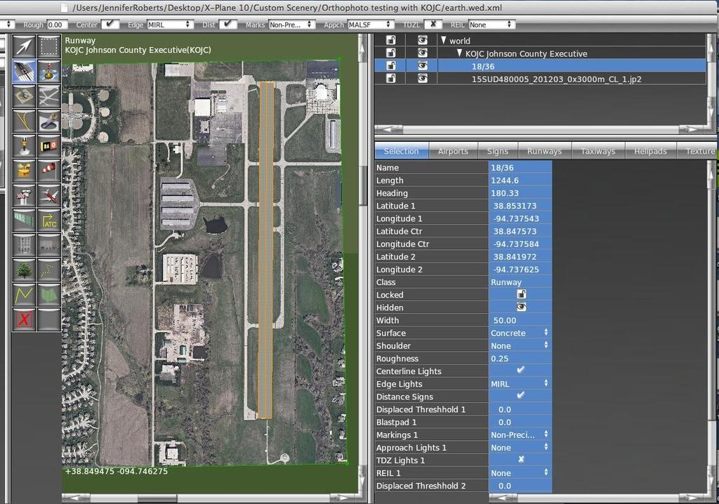 Pavement Definition and Inventory Create a database of all airfield pavement: Runway Taxiway,