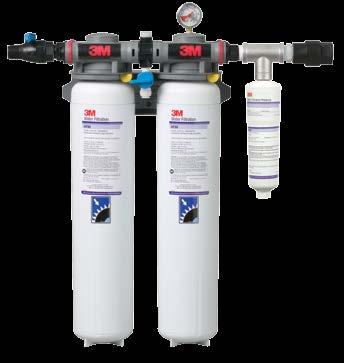 Dual Port Systems Two separate streams exit the High Flow system manifold providing reduced sediment and chlorine taste and odor.