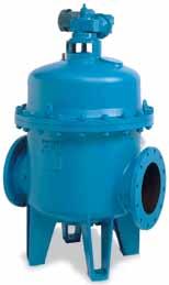 /////////////////////// TECHNICAL INFORMATION Model 2596 Automatic Self-Cleaning Strainers Sizes 2 Thru Cast Construction Model 2596 Automatic Self-Cleaning Pipeline Strainers are available for six