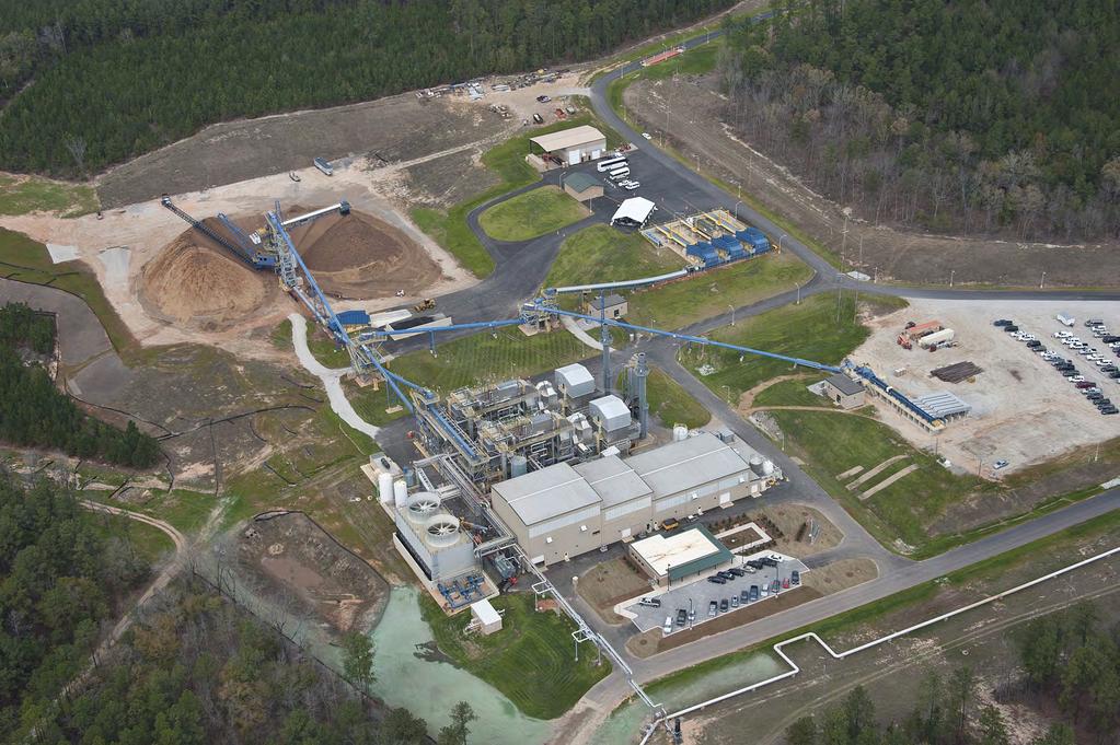 SERVICES PROVIDED The Ameresco Biomass Cogeneration Facility was contracted under the DOE Biomass and Alternate Methane Fuel (BAMF) Energy Savings Performance Contract.